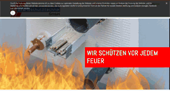 Desktop Screenshot of berisha-brandschutz.de